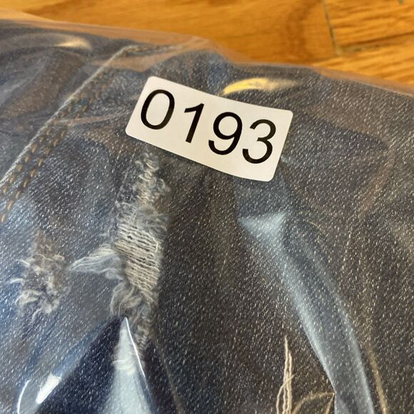 Judy blue jeans women's 9 | 30x28 blue skinny distressed plaid patch JB82140DK - Picture 11 of 11